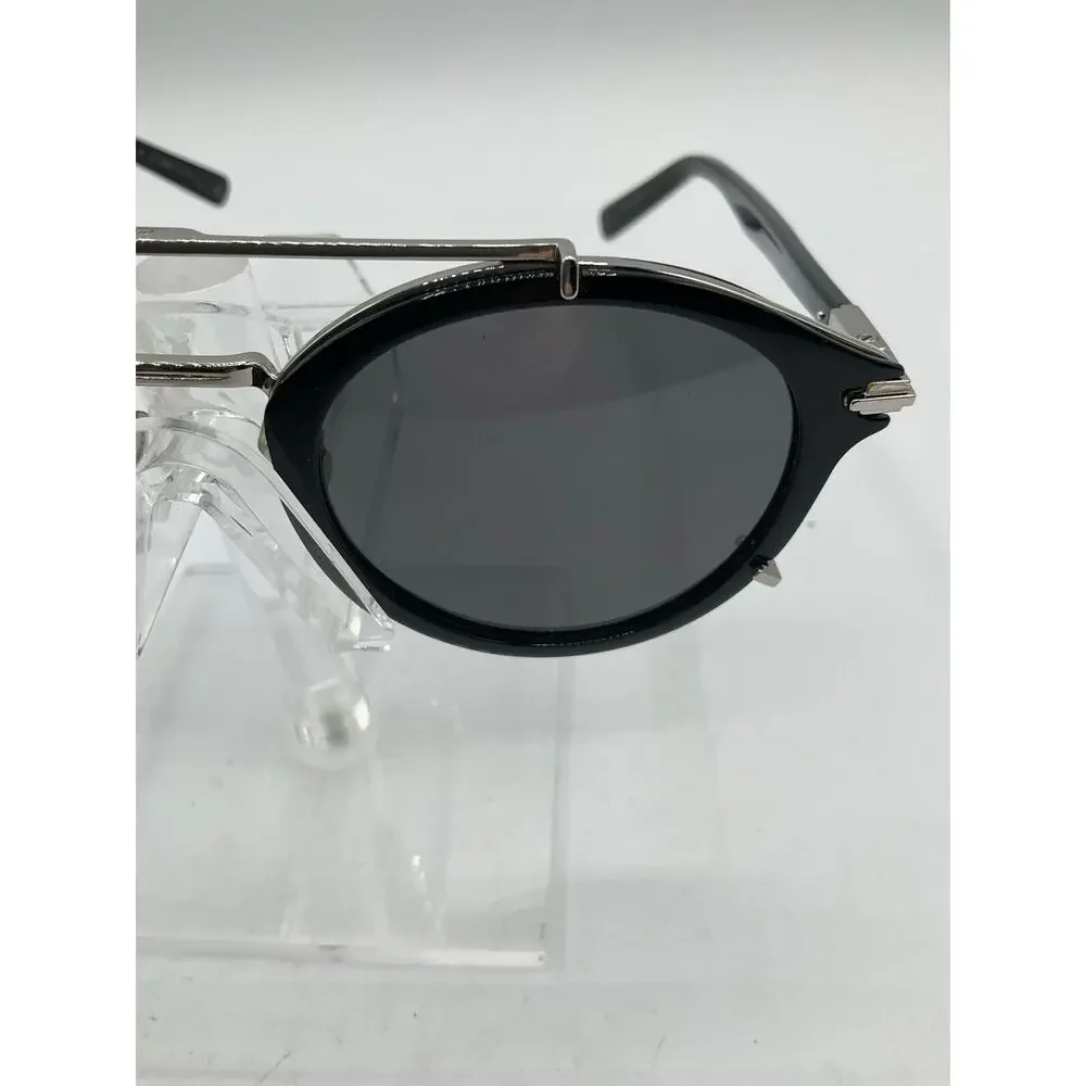 Christian Dior Black Suit R7U Sunglasses-Black/Silver